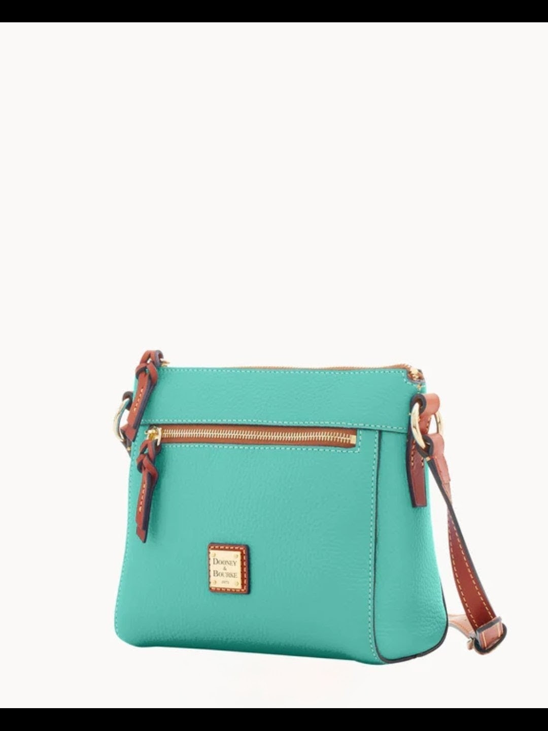 Nwt! Dooney & Bourke Spearmint Pebbled Leather Crossbody